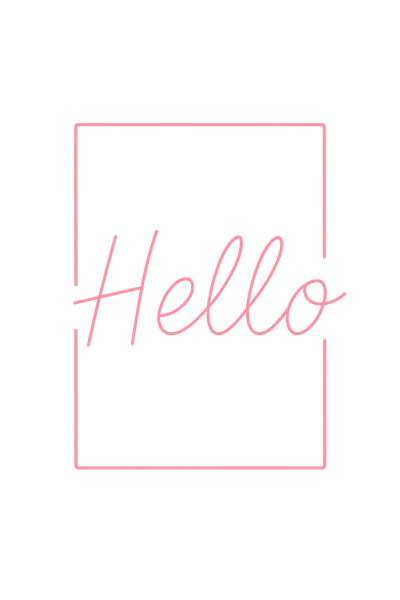 Abstract contact graphic